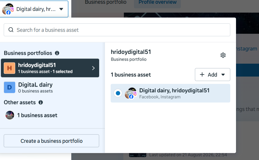 Business portfolio